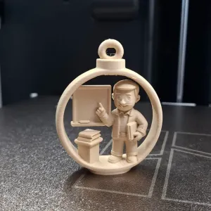 Male Teacher Ornament
