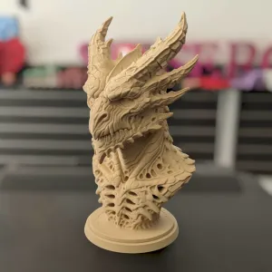Necrotic Dragon Bust