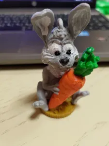rabbit with carrot