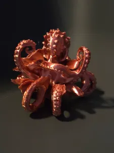 Kraken with a Rose