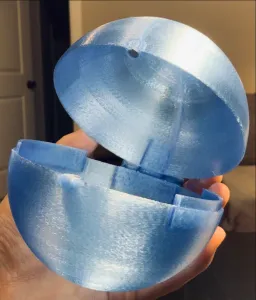 Hinged Storage Ball - Magnetic Mystery Sphere
