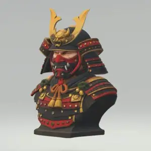 Samurai bust