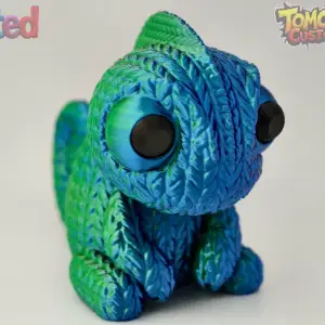 Knitted Chameleon – Color Your Imagination!