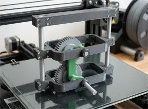 Dual-Gear Scotch Yoke Mechanism