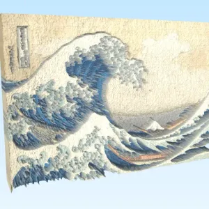 Grande vague Kanagawa Japon Art🌊