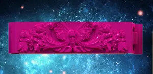 Floral air lock bag clip