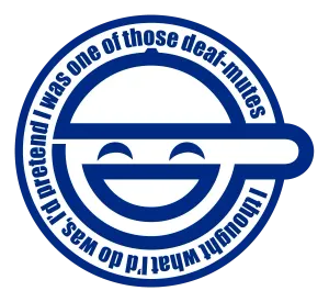 laughing man llavero