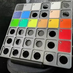 Swatch display board