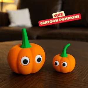 LITTLE PUMPKIN / CUTE CARTOON PUMPKIN / HALLOWEEN DECOR