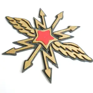 Emblem of the Signal Corps of the USSR Armed Forces.