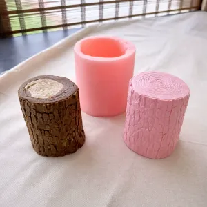 Detailed Wooden Log