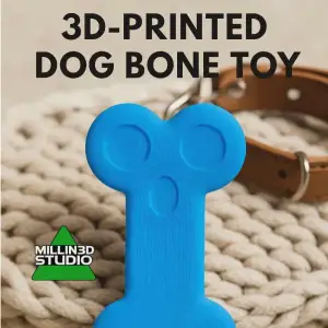Oh No TPU Dog Bone Printed out of TPU