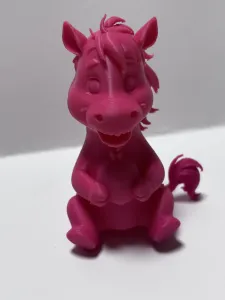 Cartoonish donkey figurine