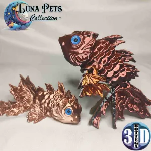 Articulated Fantasy Fish - Luna Pets - Sarem - Toy