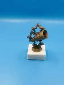 Dollhouse Miniature Cheerleading Trophy