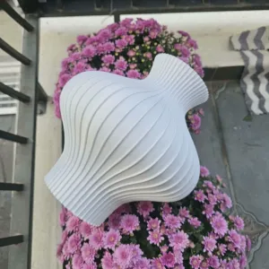 Fluted Gourd Vase