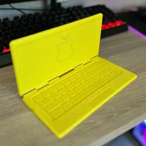 ARTICULED LAPTOP "BITTEN APPLE"