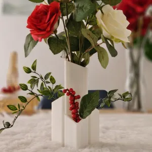 Triangle tower vase