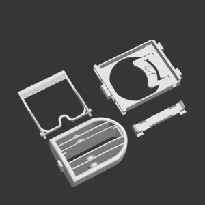 Opel corsa c cup holder