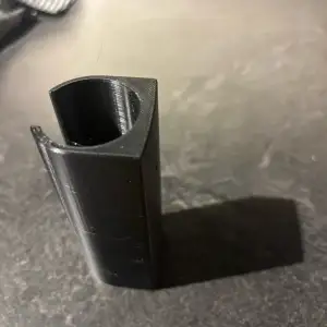 Ice fishing rod holder for 5 gallon pail