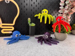 Articulated Cute Octopus