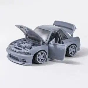 Modelo completo de carro Nissan SKYLINE GTR