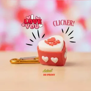 I love you clicker Key-Chain