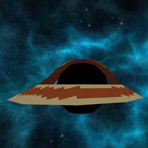 Low Poly Black Hole