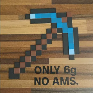 Minecraft pickaxe, 6 g