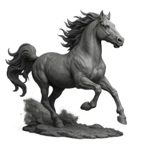 Beautiful horse for the horse year