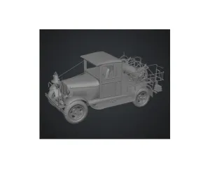 Crimson Classic Fire Engine