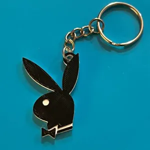 Keychain Playboy Black