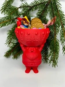 santa claus bowl
