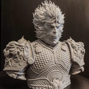 Monkey king bust