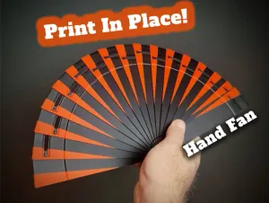 Hand Fan - Collapsible - Print in place