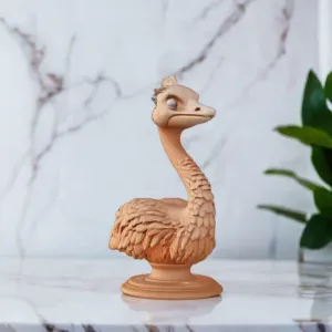 Ostrich (Carved style)