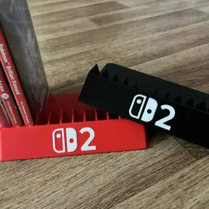 Holder, stand for Nintendo Switch 2 games