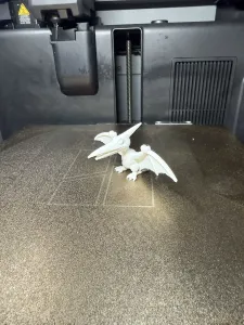 Cute Low-Poly Pterodactyl – Easy 3D Print Model
