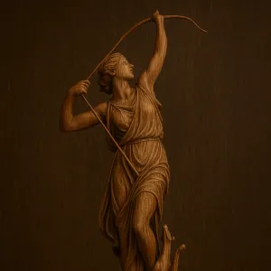 Anna Vaughn Hyatt Huntington
American,
DIANA OF THE CHASE