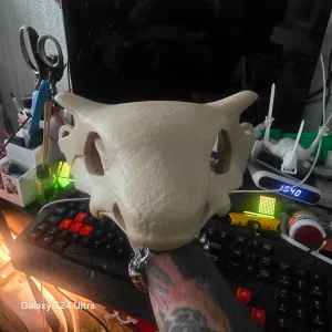 cubone dog mask