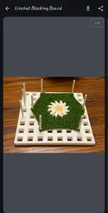 crochet blocking board