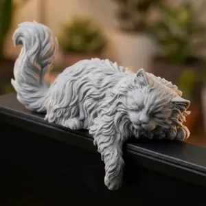 Long hair cat monitor