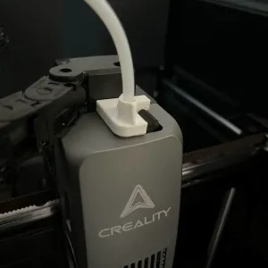 Protetor_fixador de tubo para extrusora K2 Pro
