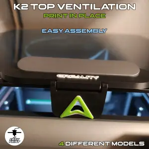 Creality K2 top ventilation