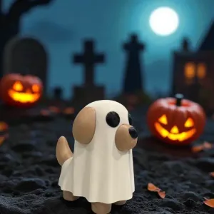 ghost puppy - cute