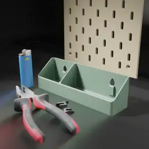 IKEA Skadis box organizer