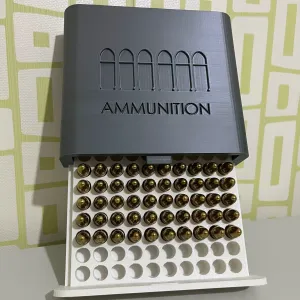 9mm Ammo Box STL File – 3D Printable Ammunition Storage Case