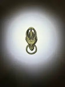 Dragon head keychain