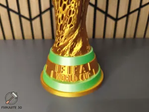 🏆 Voronoi Football World Champion Trophy ⚽✨