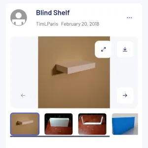 blind shelf